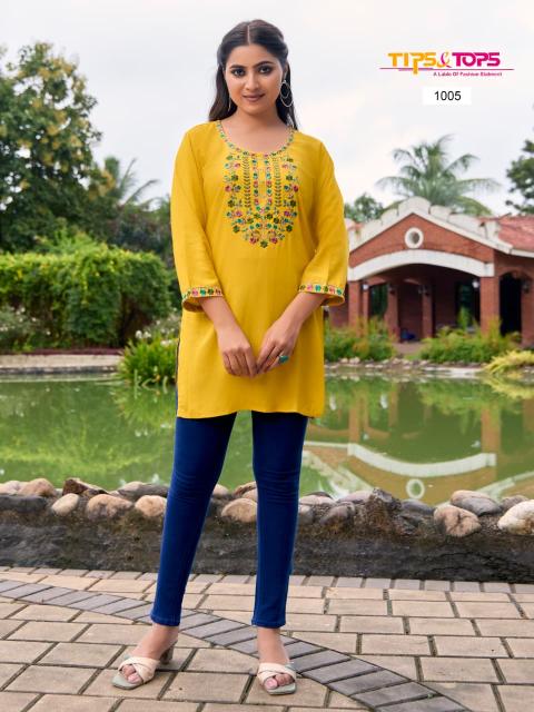 Tips & Tops Bubbly Vol 15 catalog short kurti shopping in surat