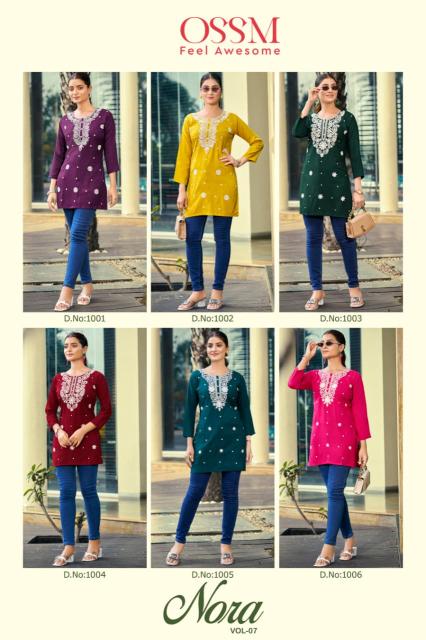 Tips & Tops Nora vol 7 catalog short kurti manufacturers in surat