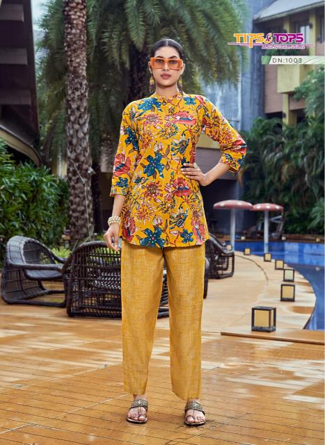 Tips & Tops Roohi catalog western cord sets for women