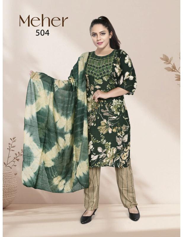 Trendy Meher Vol 5 catalog geeta tex surat kurtis