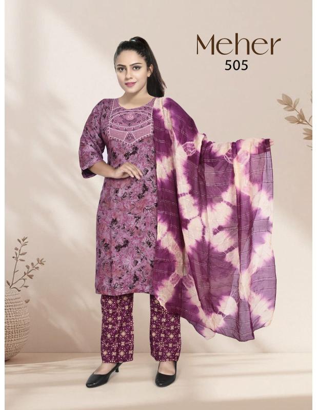 Trendy Meher Vol 5 catalog geeta tex surat kurtis