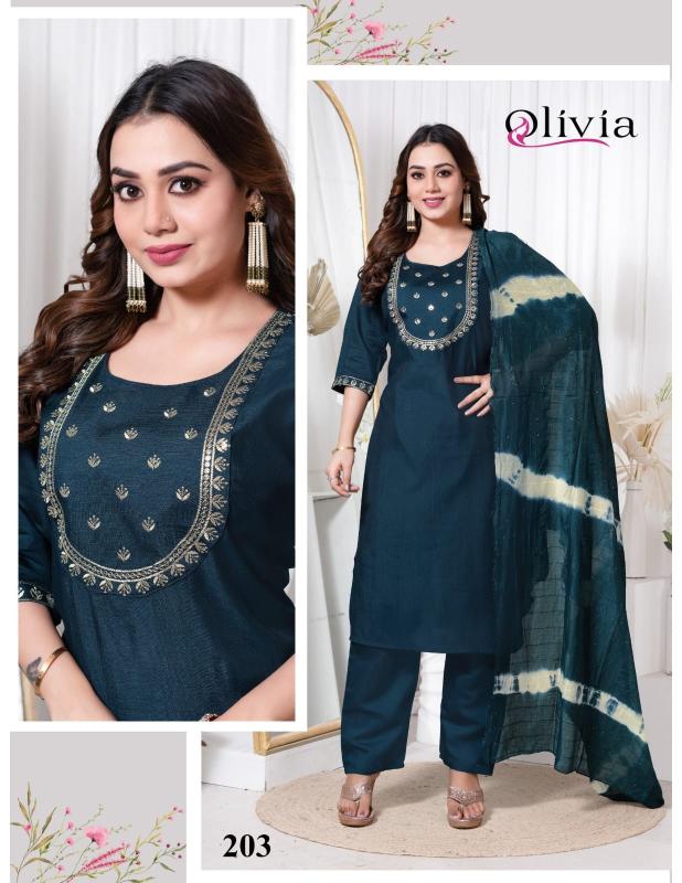 Trendy Olivia vol 2 catalog surat kurti market wholesale price list