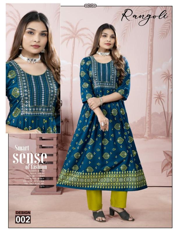 Trendy Rangoli catalog bhushi kurti brand surat