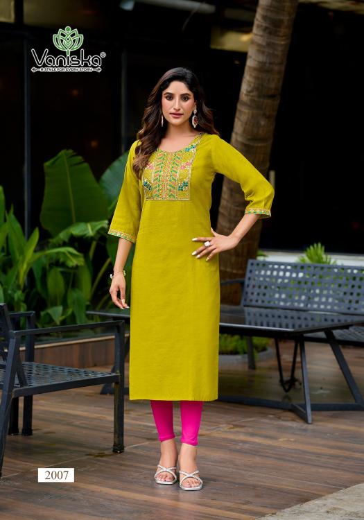 Vaniska Five Star Vol 2 Catalog kurtis manufacturing unit in surat
