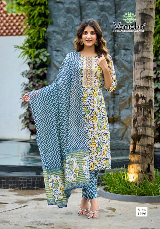 Vaniska Trendy Cotton Vol 1 catalog online kurti surat website