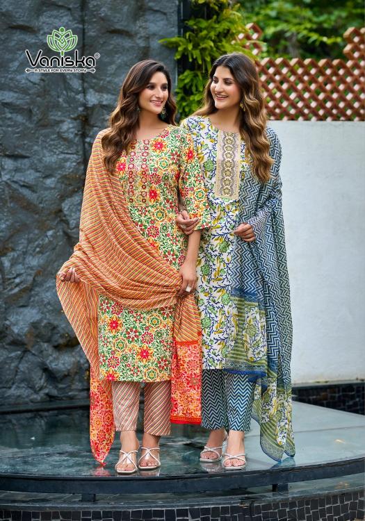 Vaniska Trendy Cotton Vol 1 catalog online kurti surat website