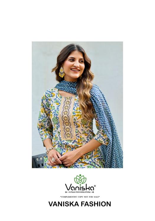 Vaniska Trendy Cotton Vol 1 catalog online kurti surat website