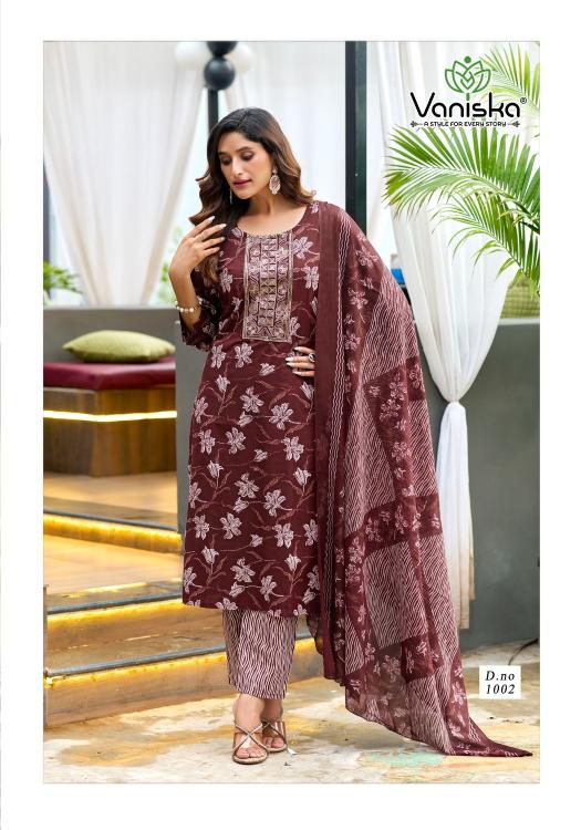 Vaniska Trendy Cotton Vol 1 catalog online kurti surat website