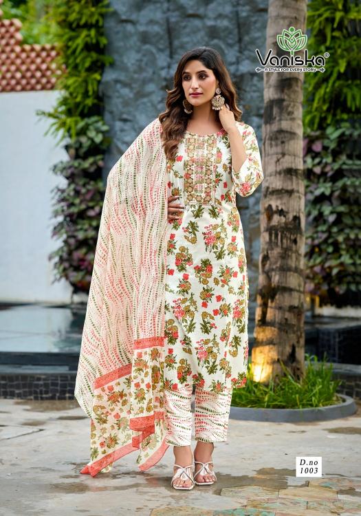 Vaniska Trendy Cotton Vol 1 catalog online kurti surat website