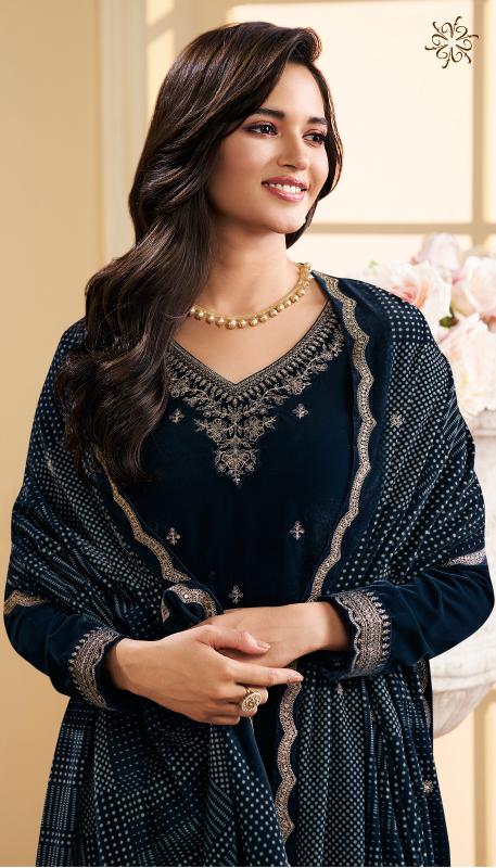 Vinay Kuleesh Suri catalog unstitched heavy salwar kameez in jaipur wholesale