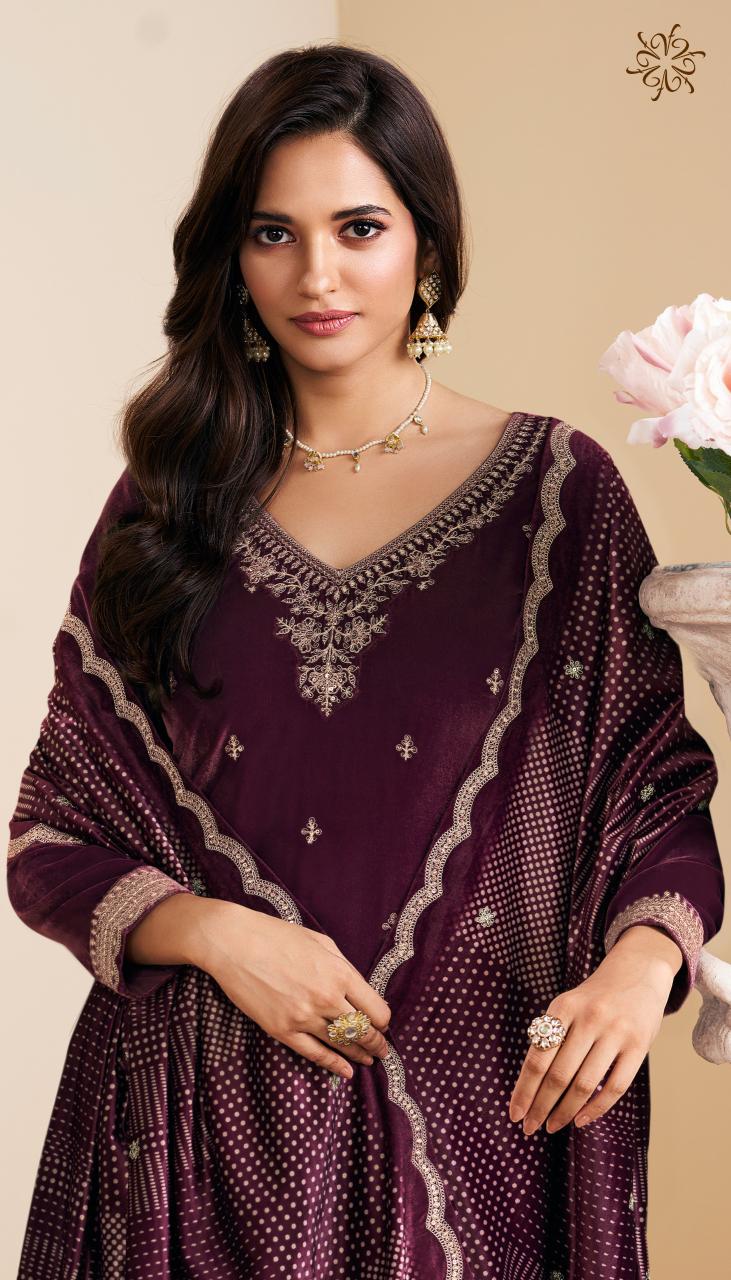 Vinay Kuleesh Suri catalog unstitched heavy salwar kameez in jaipur wholesale