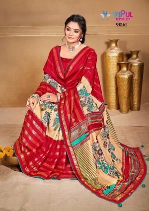 Vipul Aroma Silk Plus catalog sarees manufacturers in surat