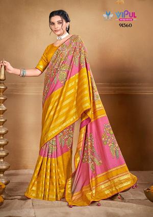 Vipul Aroma Silk Plus catalog sarees manufacturers in surat