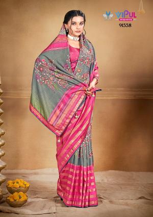 Vipul Aroma Silk Plus catalog sarees manufacturers in surat