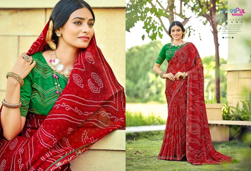 Vipul Sindoor catalog sarees wholesale in surat quikr