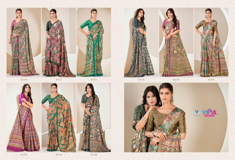 Vipul Smriti catalog sarees manufacturers surat india