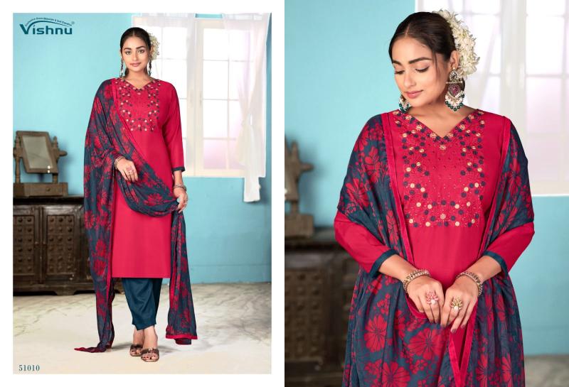 Vishnu Dermy Cool Vol 24 catalog wholesale dress material market in chennai