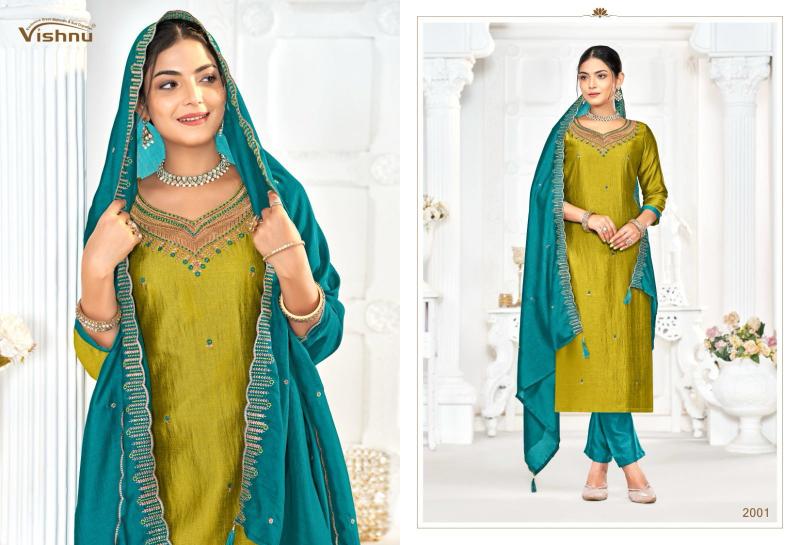 Vishnu Shivani catalog wholesale dealers of salwar kameez in surat