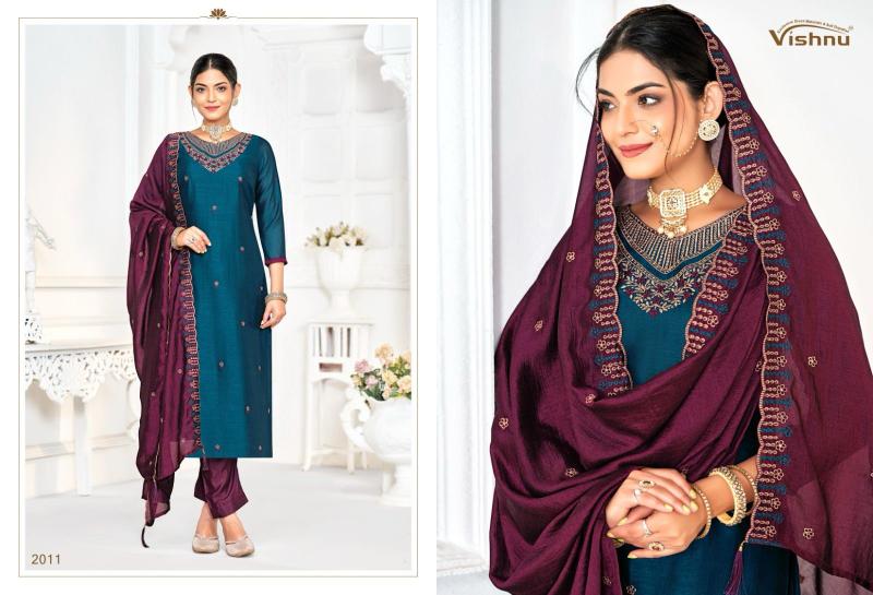 Vishnu Shivani catalog wholesale dealers of salwar kameez in surat