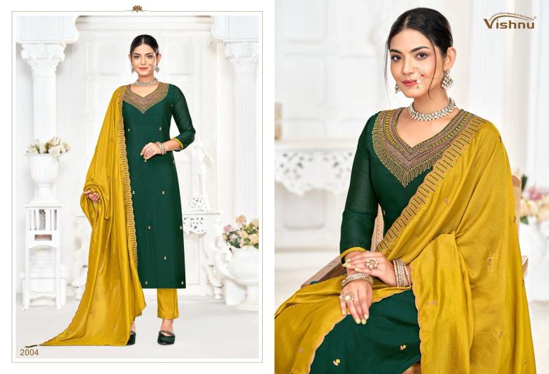 Vishnu Shivani catalog wholesale dealers of salwar kameez in surat