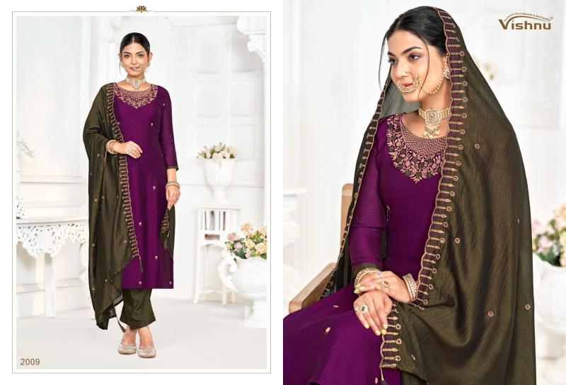 Vishnu Shivani catalog wholesale dealers of salwar kameez in surat
