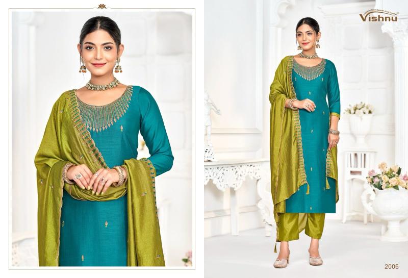 Vishnu Shivani catalog wholesale dealers of salwar kameez in surat