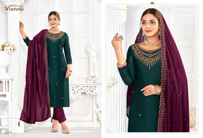 Vishnu Shivani catalog wholesale dealers of salwar kameez in surat