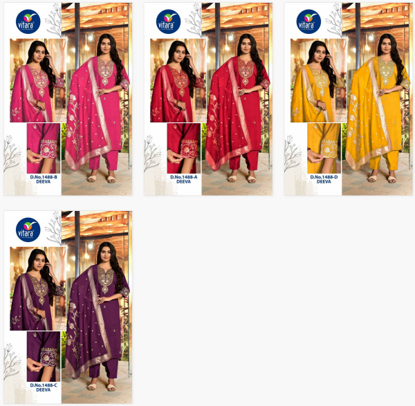 Vitara Deeva catalog comobo kurti set