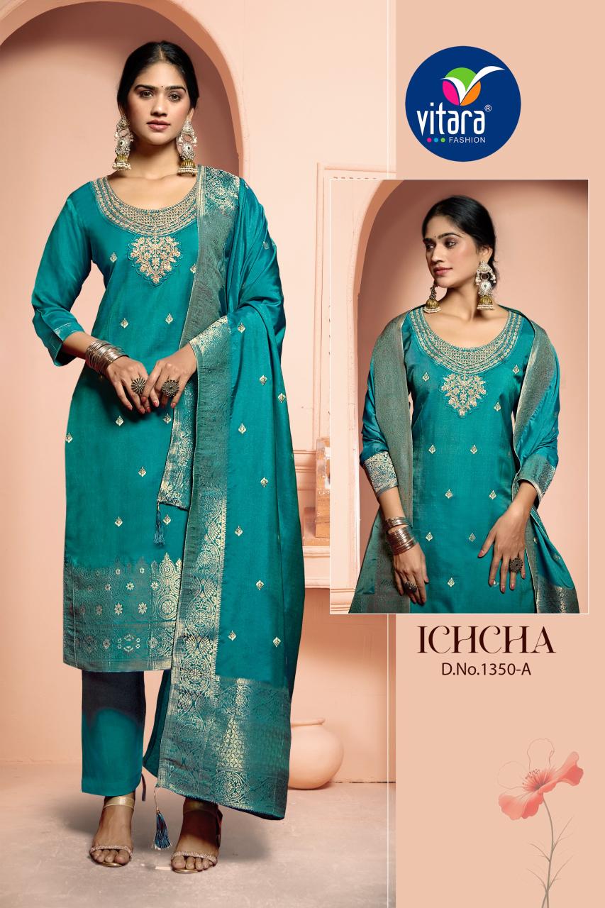 Vitara Icha catalog designer kurtis in surat