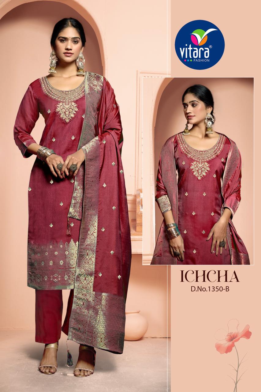 Vitara Icha catalog designer kurtis in surat