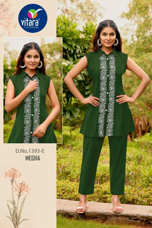 Vitara Megha catalog co ord set for women wholesale
