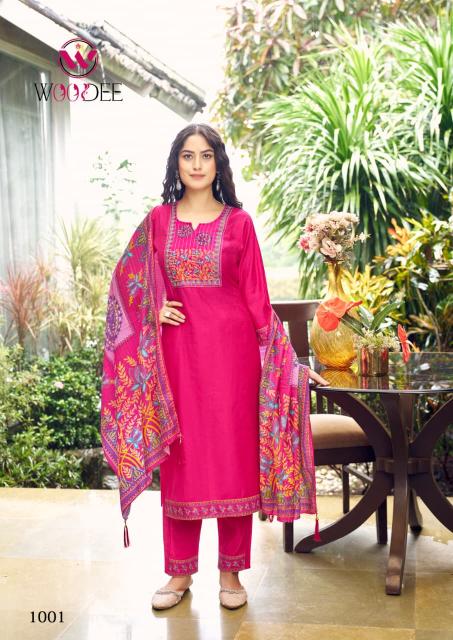 Woodee Banzara catalog surat stail kurti