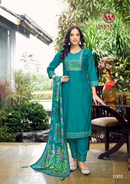 Woodee Banzara catalog surat stail kurti