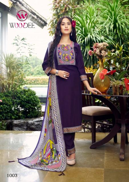 Woodee Banzara catalog surat stail kurti