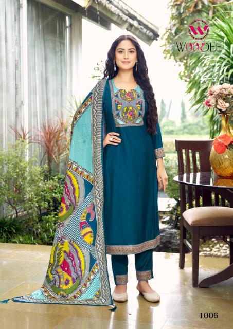 Woodee Banzara catalog surat stail kurti