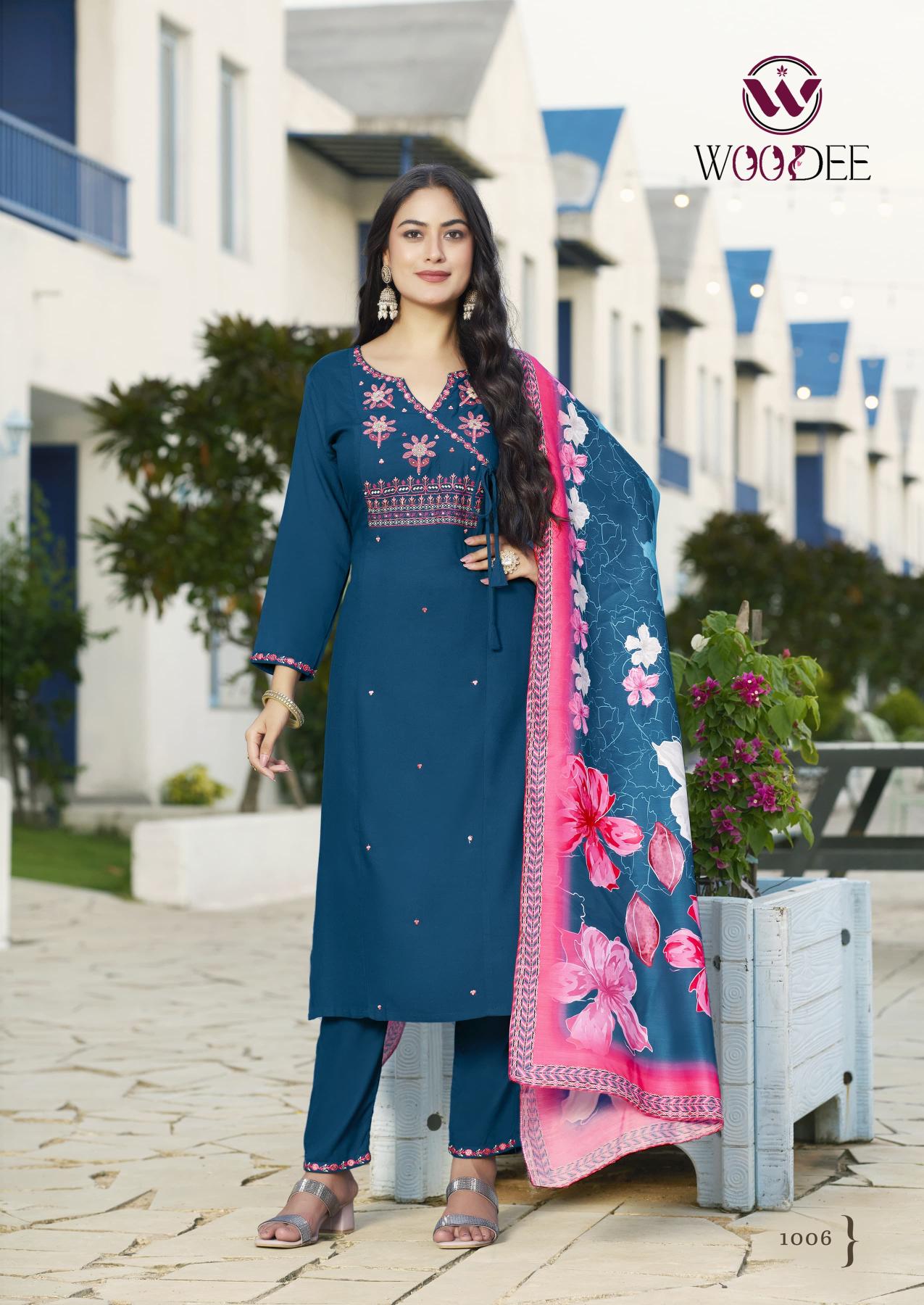 Woodee Sargam catalog buy stylish kurtis online india