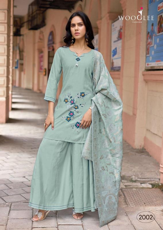 Wooglee Musafir catalog wholesale kurtis in surat sushira