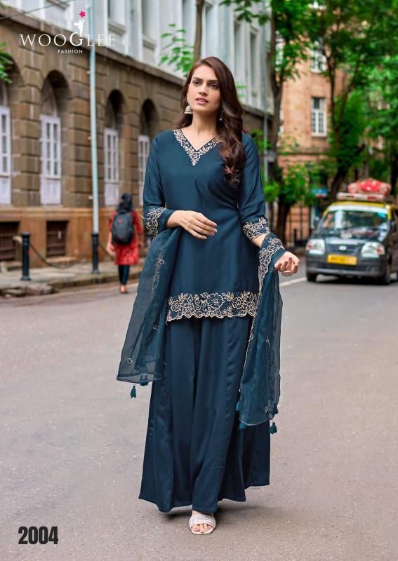 Wooglee Shabnam catalog pakistani kurtis wholesale in surat