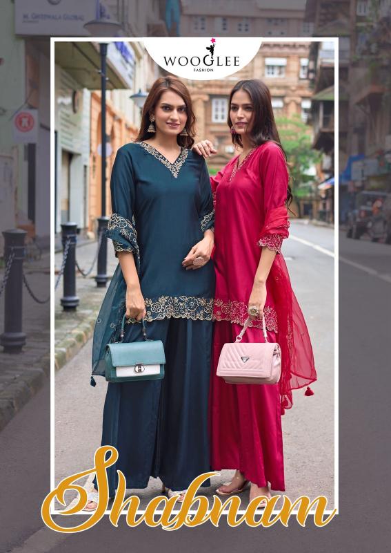 Wooglee Shabnam catalog pakistani kurtis wholesale in surat