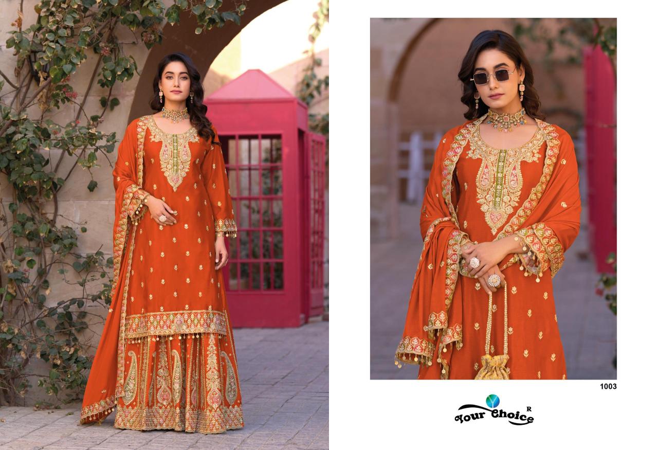 Your Choice Gold Vol 1 catalog designer salwar kameez wholesalers india