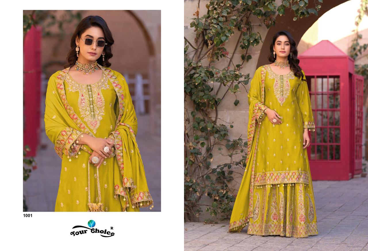 Your Choice Gold Vol 1 catalog designer salwar kameez wholesalers india