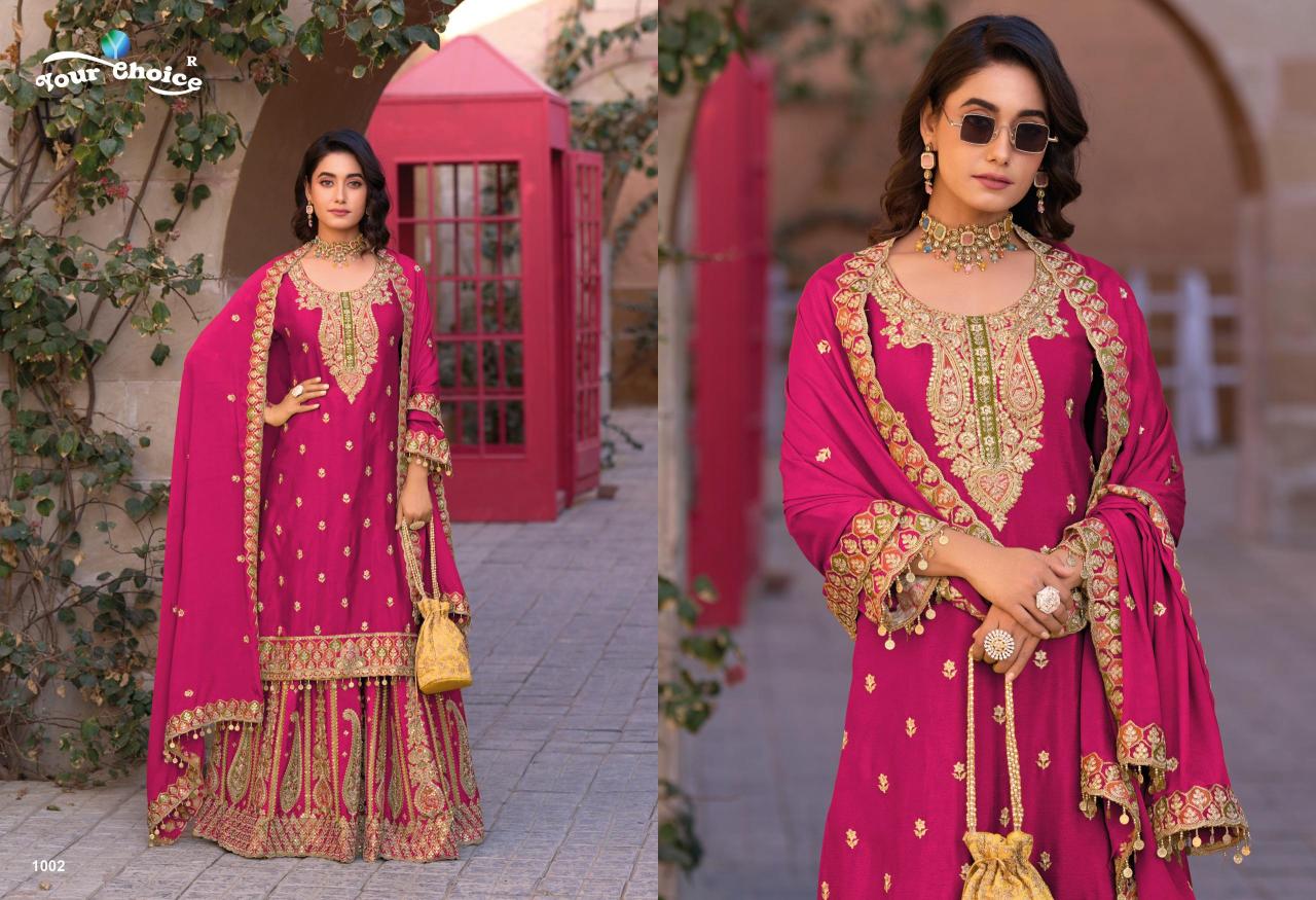 Your Choice Gold Vol 1 catalog designer salwar kameez wholesalers india