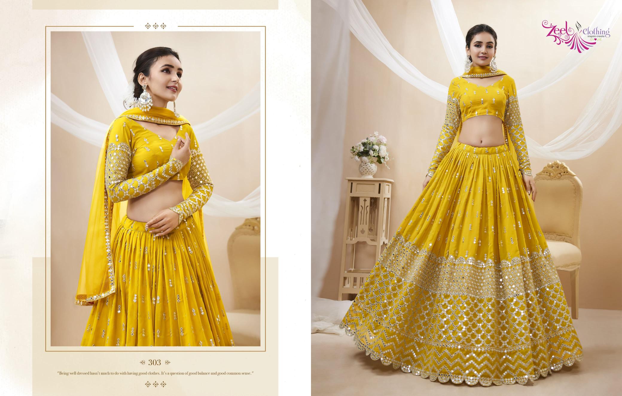 Zeel Clothing Expression vol 1 catalog most expensive lehenga in india