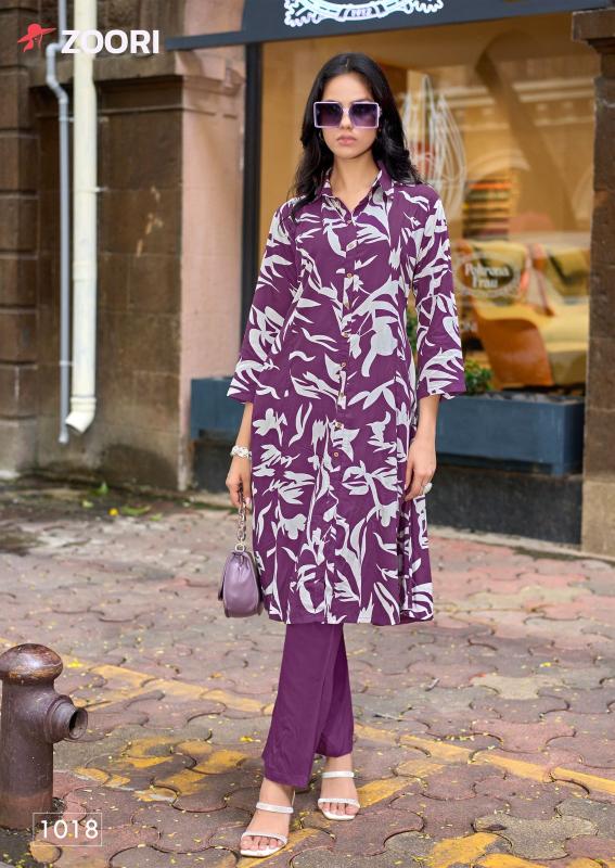 Zoori Alexa Vol 4 catalog modest co ord sets pakistan