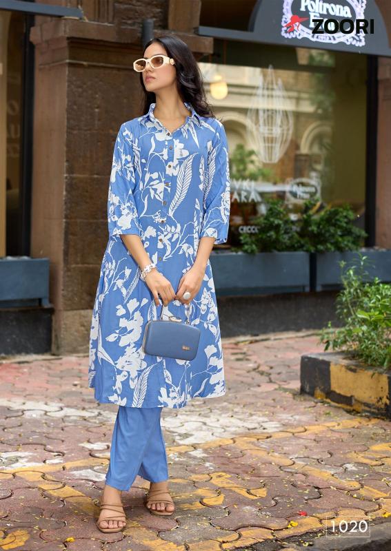 Zoori Alexa Vol 4 catalog modest co ord sets pakistan