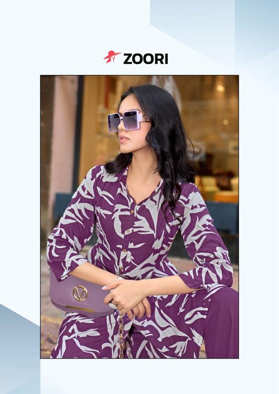 Zoori Alexa Vol 4 catalog modest co ord sets pakistan