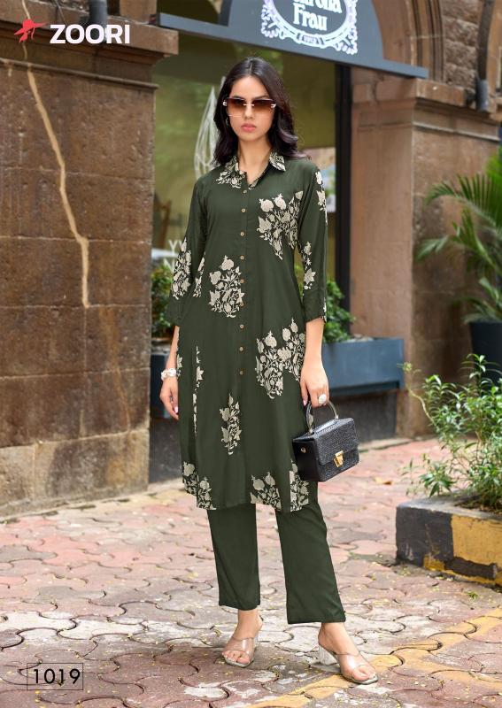 Zoori Alexa Vol 4 catalog modest co ord sets pakistan
