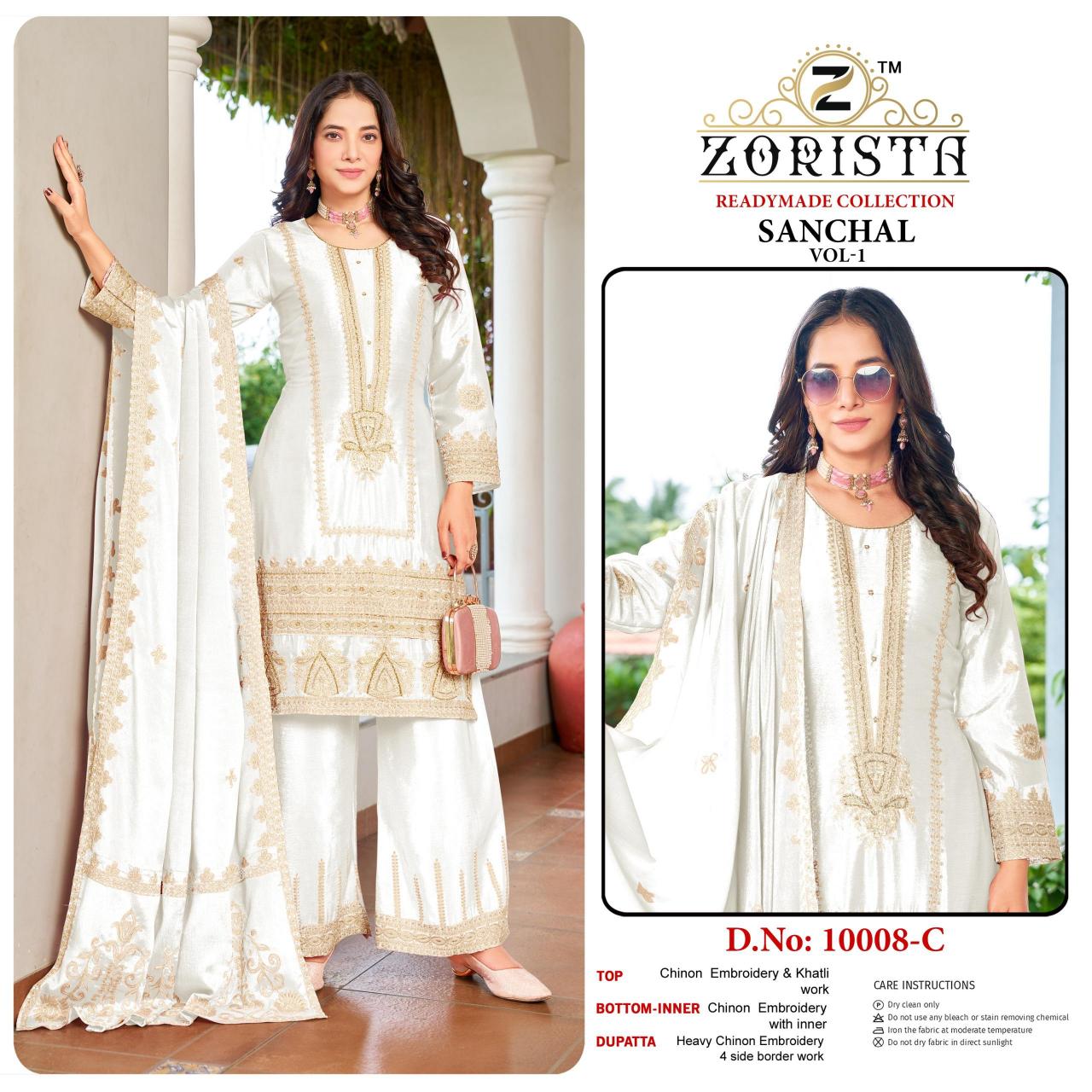Zorista Sanchal Vol 1 catalog pakistani ladies suits wholesale in delhi