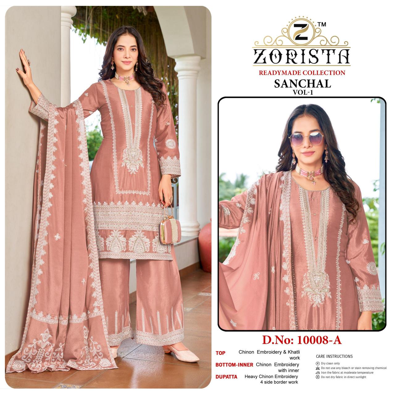 Zorista Sanchal Vol 1 catalog pakistani ladies suits wholesale in delhi