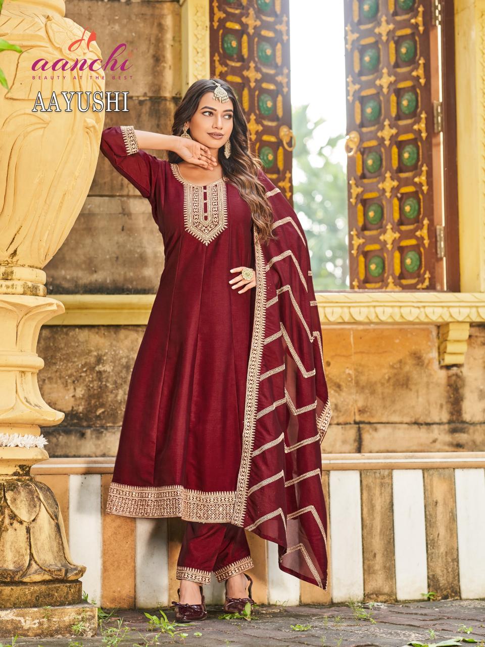 Aanchi Aayushi catalog designer kurti wholesale online